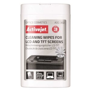 Activejet chusteczki do matryc LCD 100 szt. AOC-302