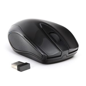 OMEGA MOUSE MYSZ WIRELESS 2 4GHz 1000DPI NANO USB RECEIVER BLACK [41791]